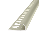 Imagen de Guarda aluminio Bullnose 10mm x 2,5m Ceniza ATRIM 5576