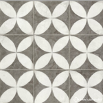 Imagen de Cja. 11 pzs.cerámica SAN LORENZO 45.3x45.3 Flower White