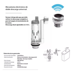 Imagen de Depósito ROCA dama senso blanco 3L/6L TOUCHLESS