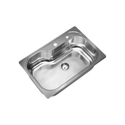 Imagen de Pileta JOHNSON ac.304 Luxor SI71 71.2x48.2x21 c/ag.p/m.y dos.SCR