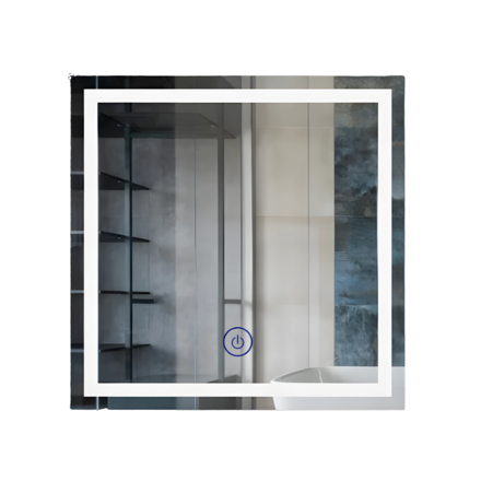 Imagen de Espejo led cuadrado QUALIKA Q1 60x60 cm Touch