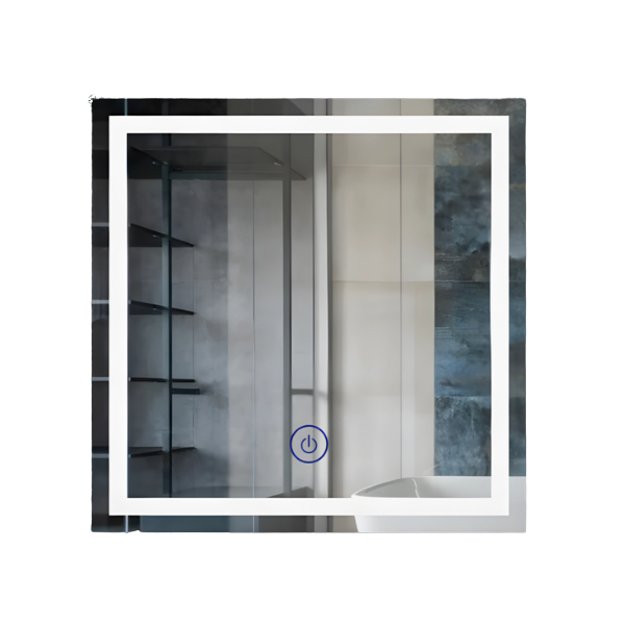 Imagen de Espejo led cuadrado QUALIKA Q1 60x60 cm Touch