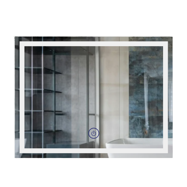 Imagen de Espejo led horizontal QUALIKA Q1 90x70 cm Touch