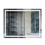 Imagen de Espejo led horizontal QUALIKA Q1 90x70cm Touch + intensidad regul