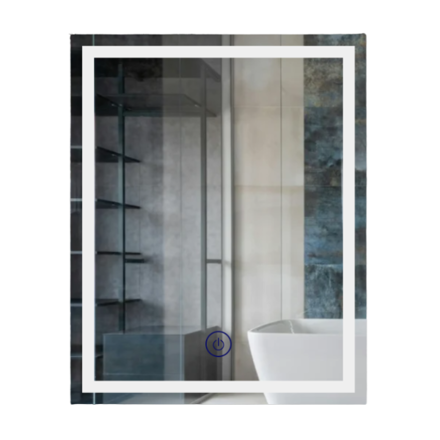 Imagen de Espejo led vertical QUALIKA Q1 50x70 cm Touch + intensidad regul.
