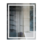 Imagen de Espejo led vertical QUALIKA Q1 50x70 cm Touch + intensidad regul.