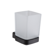 Imagen de Porta vaso y cepillo PEIRANO Soria black 16060BL