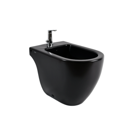 Imagen de Bidet FERRUM Fontana 1 ag. Negro satinado BOA1J B