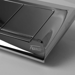 Imagen de Tapa doble tecla FERRUM de embutir rectangul.grande VTA52-01CR