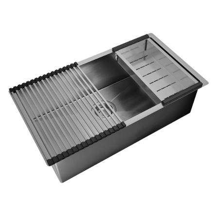 Imagen de Pileta JOHNSON Signature Enkel 55 acero satinad c/ rej enr y cuba