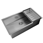 Imagen de Pileta JOHNSON Signature Enkel 55 acero satinad c/ rej enr y cuba