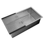 Imagen de Pileta JOHNSON Signature Enkel 55 acero satinad c/ rej enr y cuba