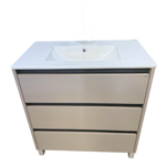 Imagen de Vanitory con patas ESSENZA Lina Cerene 80 cm con mesada losa 1 ag