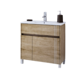 Imagen de Vanitory SCHNEIDER Nature Cajú 70cm - mesada losa 1 agujero