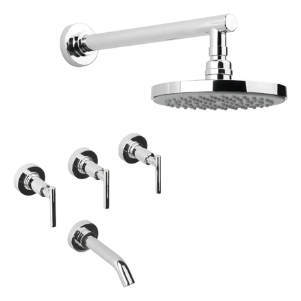 Imagen de Griferia ESTALGRIF thunder lever advance cr. c.cer. ducha c/trans