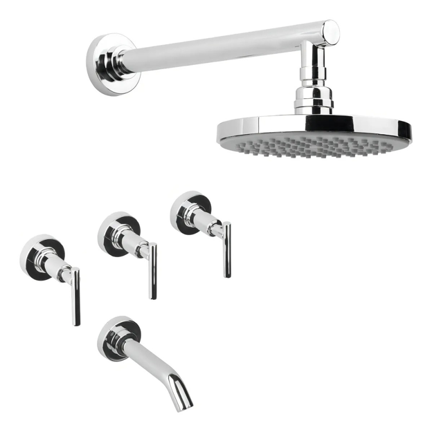 Imagen de Griferia ESTALGRIF thunder lever advance cr. c.cer. ducha c/trans