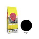 Imagen de Pastina alta prestacion WEBER color prestige negro 2 kg.