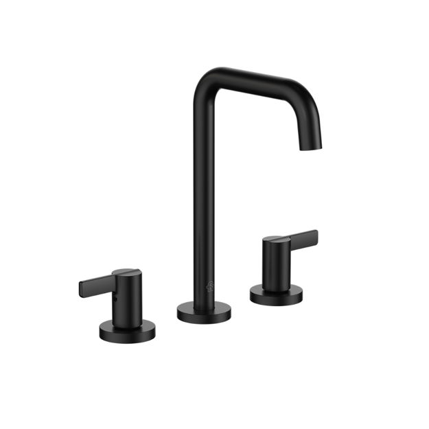 Imagen de Juego FV Mauna Lavatorio Negro Mate 0207A/G8-NG