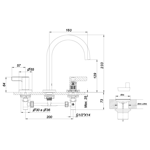Imagen de Juego FV Mauna Lavatorio Brushed Brass 0207/G8-BB