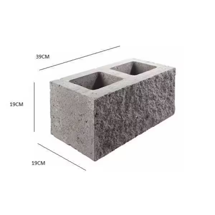 Imagen de Bloque hormigon SHAPblock splitado esquinero 19x19x39 sb se 20