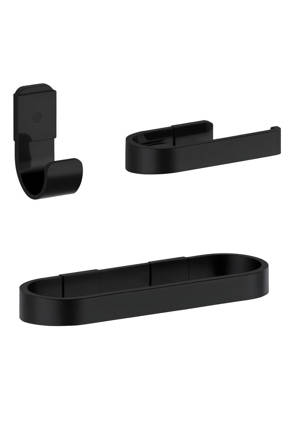 Imagen de Kit de accesorios FV Armonía 3 piezas Negro Mate 0179.03/M8-NG