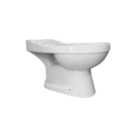 Imagen de Inodoro Largo Siena importado con asiento PP blanco CE-2129