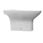 Imagen de Inodoro Largo Cortina importado con asiento PP blanco CE-2021
