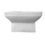 Imagen de Inodoro Largo Matera importado con asiento PP blanco CE-2141