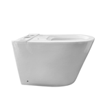 Imagen de Inodoro Largo Assisi importado con asiento UF blanco CE-2138