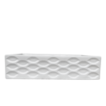Imagen de Bacha RHAYPIC rectangular 55x36x14cm. blanco brillante 9728