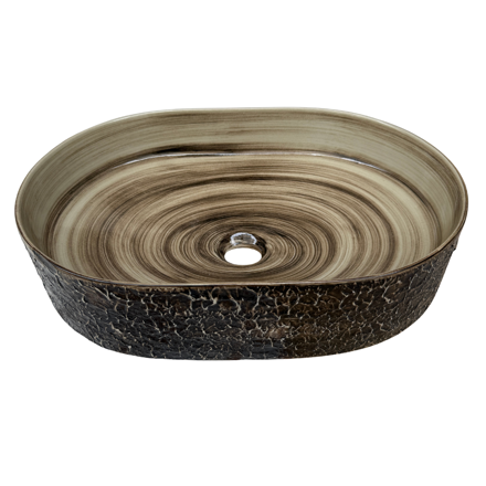 Imagen de Bacha TIVVOX 50 x 37 x 13,5 cm.piedra c/sopapa color 9720A P-415