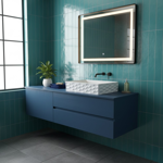 Imagen de Bacha RHAYPIC rectangular 55x36x14cm. blanco brillante 9728