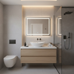 Imagen de Bacha TIVVOX ovalada 60x37x19cm. blanco brillante 9019