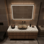 Imagen de Bacha TIVVOX 50 x 37 x 13,5 cm.piedra c/sopapa color 9720A P-415