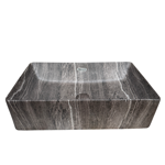Imagen de Bacha RHAYPIC rectang.55x35x14cm.marmol mate c/sopapa 9686C P-324