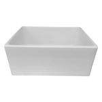 Imagen de Bacha cocina TIVVOX 60,5x45,7x25,4cm.bco.brillante c/sop. FC-2418