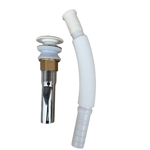 Imagen de Bacha TIVVOX hoja 50x40x18cm. marmol mate con sopapa 9715 P-145