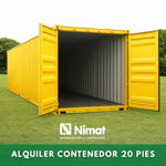 Imagen de Alquiler Contenedor 20 pies