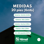 Imagen de Alquiler Baulera 20 pies