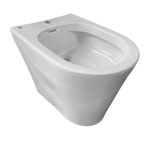 Imagen de Juego baño TIVVOX Assisi inodoro lgo.+depósito+asiento+bidet 1Ag.