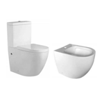 Imagen de Juego baño TIVVOX Orvieto inodoro lgo.+depósito+asiento+bidet 1Ag