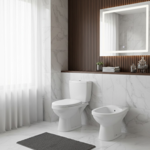 Imagen de Juego baño TIVVOX Siena inodoro lgo.+depósito+asiento+bidet 1Ag