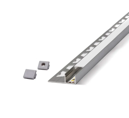 Imagen de Guardacanto simple ATRIM lumiere led quadra 10mm 2,5m 3963