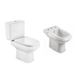 Imagen de Juego baño Roca Dama blanco largo + bidet 3ag