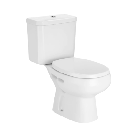 Imagen de Juego baño Monaco inodoro largo + depósito + asiento