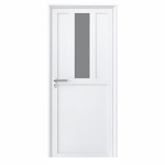 Imagen de Puerta aluminio blanco 80cm m319 36mm.rev.dob.pes.vid.tte.4mm der