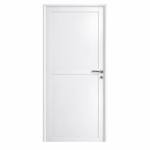 Imagen de Puerta aluminio blanco 80cm m316 rev.dob.pes. izq.
