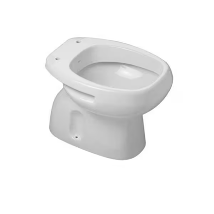 Imagen de Inodoro ROCA corto Mónaco blanco con fijaciones