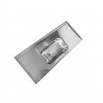 Imagen de Mesada 120cm JOHNSON ac.430 c/resp.sin aguj.c/pilet.sim zz-52 c