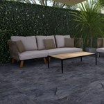 Imagen de Caja 9 pzs. cerámica CORTINES Toledo Negro 50x50